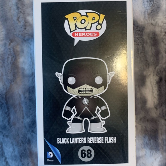 Funko Pop 68 DC Comics Super Heroes Black Lantern Reverse Flash figure - Picture 3 of 6